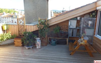 Terrasse tropézienne à St Etienne